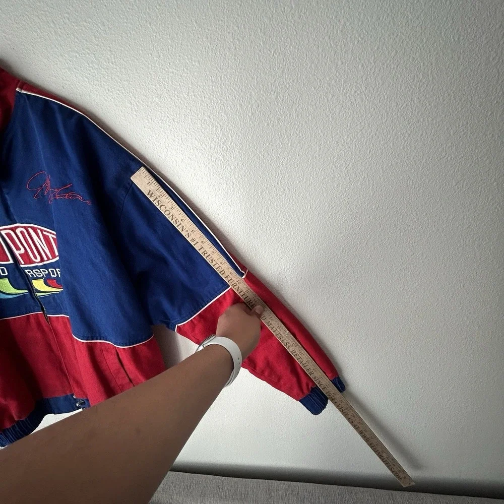 Vintage Jeff Gordon #24 DuPont Motorsport Winner's Circle NASCAR Jacket Size:L